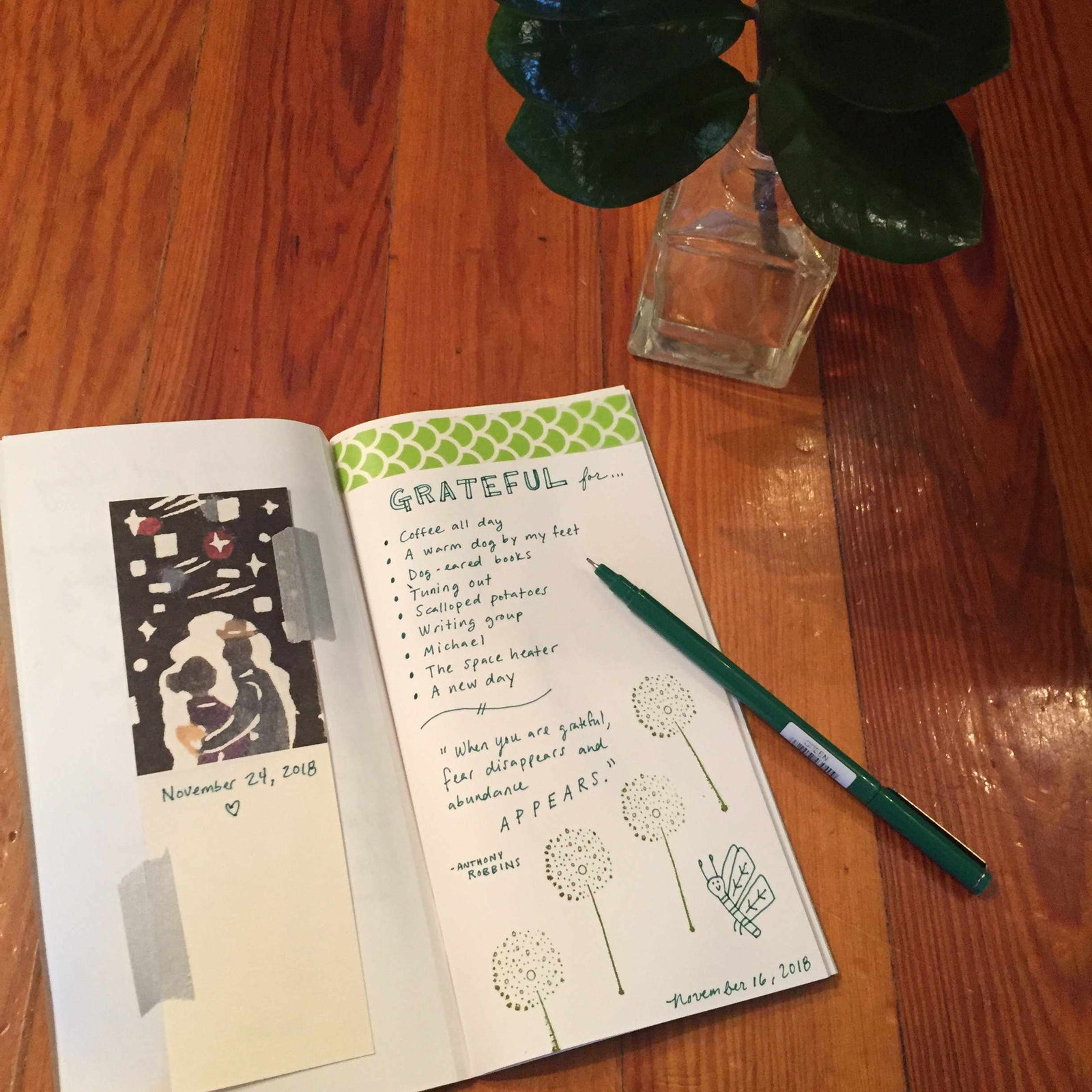 The Paper Seahorse Classes May 31st 2024 Friday 12p - 2p EST Gratitude Journaling: Online Live Experience