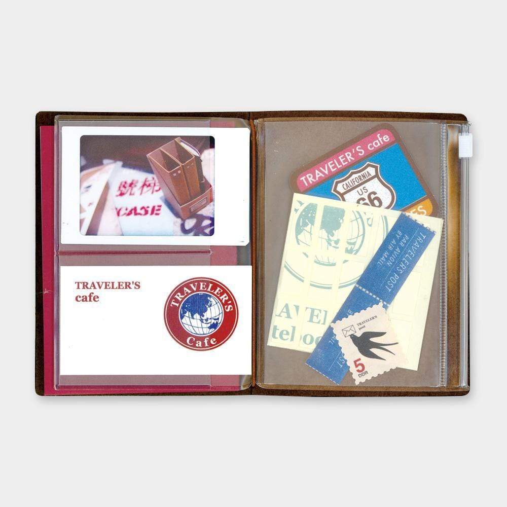 Traveler's Company Japan Traveler's Notebook Refills 004 Traveler's Notebook Passport - Refill - Zipper Pocket