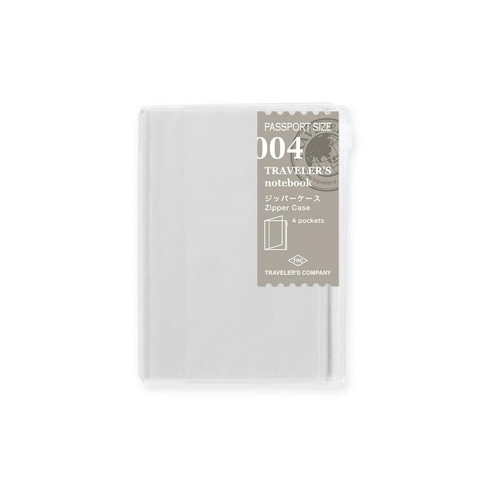 Traveler's Company Japan Traveler's Notebook Refills 004 Traveler's Notebook Passport - Refill - Zipper Pocket