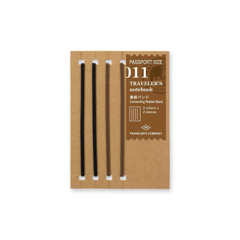Traveler's Company Japan Midori Traveler's Notebook Refills 011 Traveler's Notebook Passport - Refill - Binding Bands