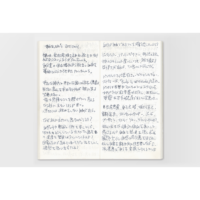 Traveler's Company Japan Midori Traveler's Notebook Refills 013 Traveler's Notebook Regular - Refill - Light Paper Notebook