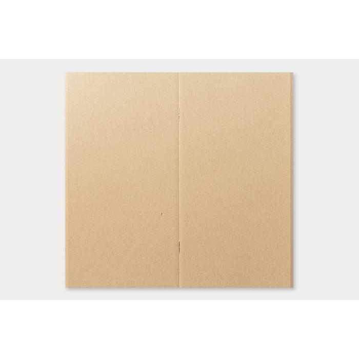 Traveler's Company Japan Midori Traveler's Notebook Refills 014 Traveler's Notebook Regular - Refill - Kraft Paper Notebook