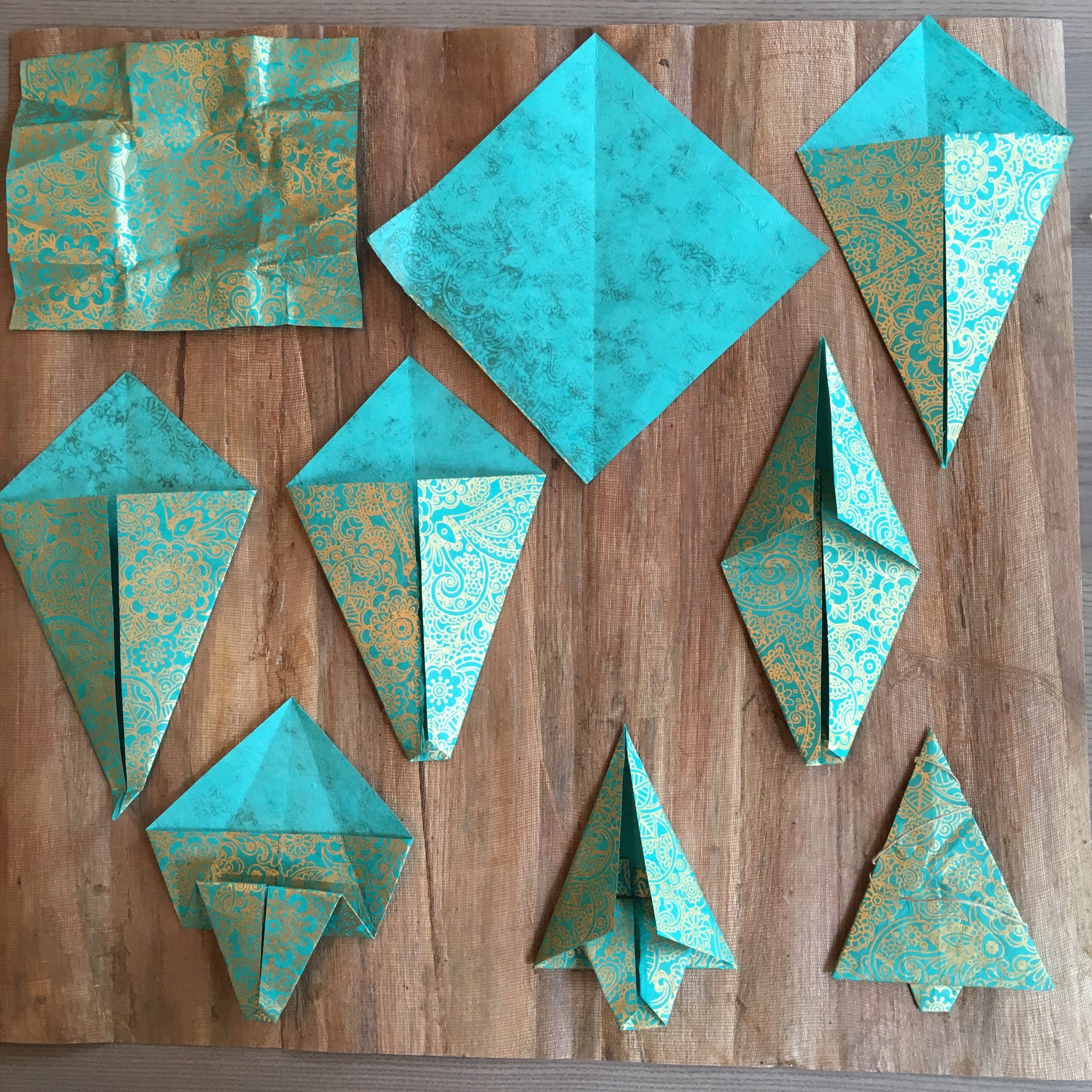 Origami Christmas Tree