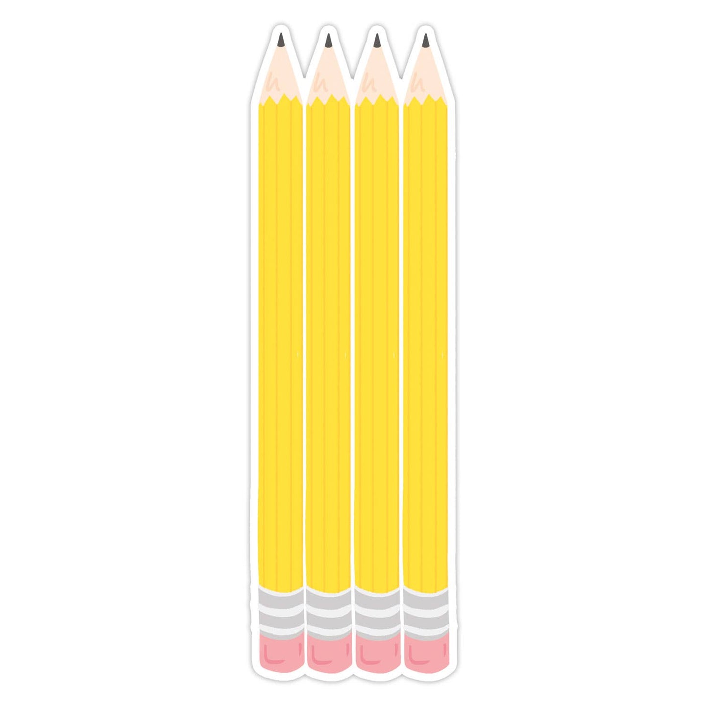 Pencils Die Cut Bookmark