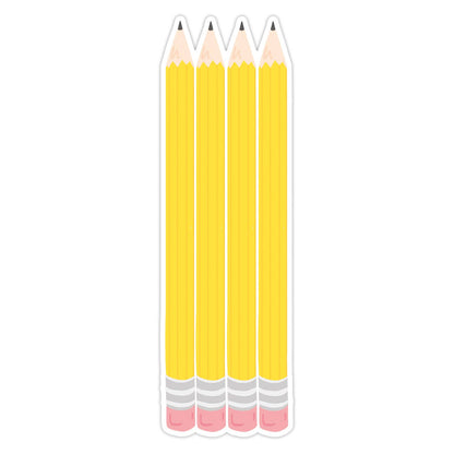 Pencils Die Cut Bookmark
