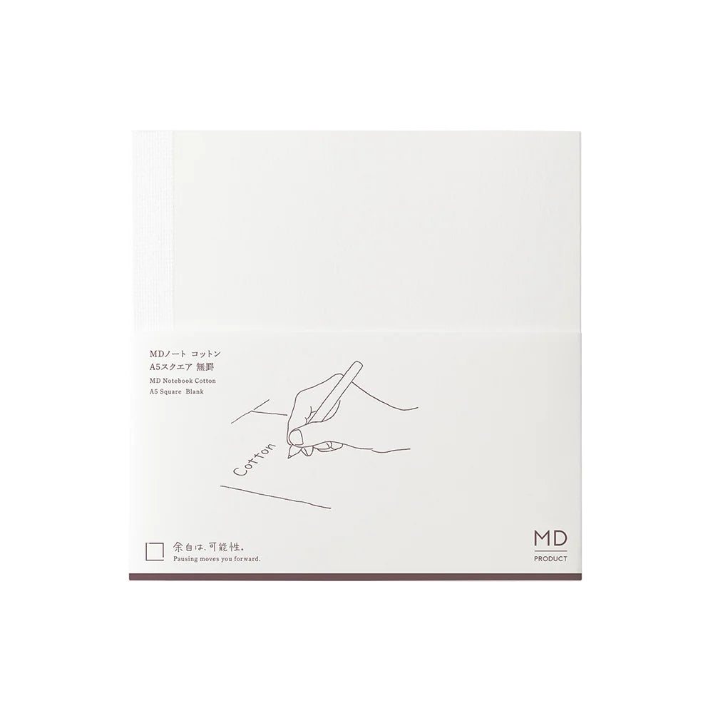 MD Notebook Cotton A5 Square Blank
