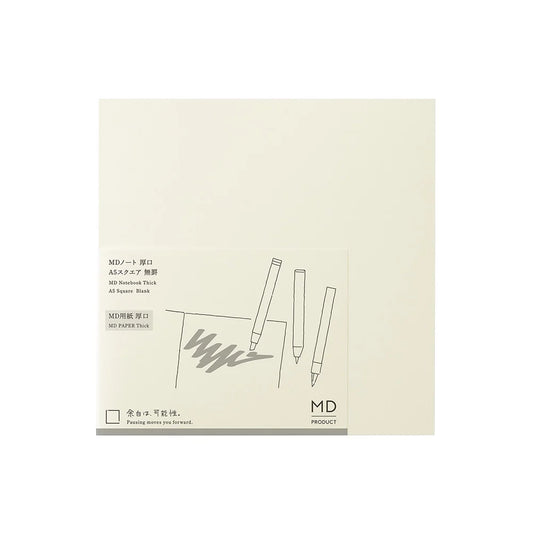 MD Notebook Thick A5 Square Blank