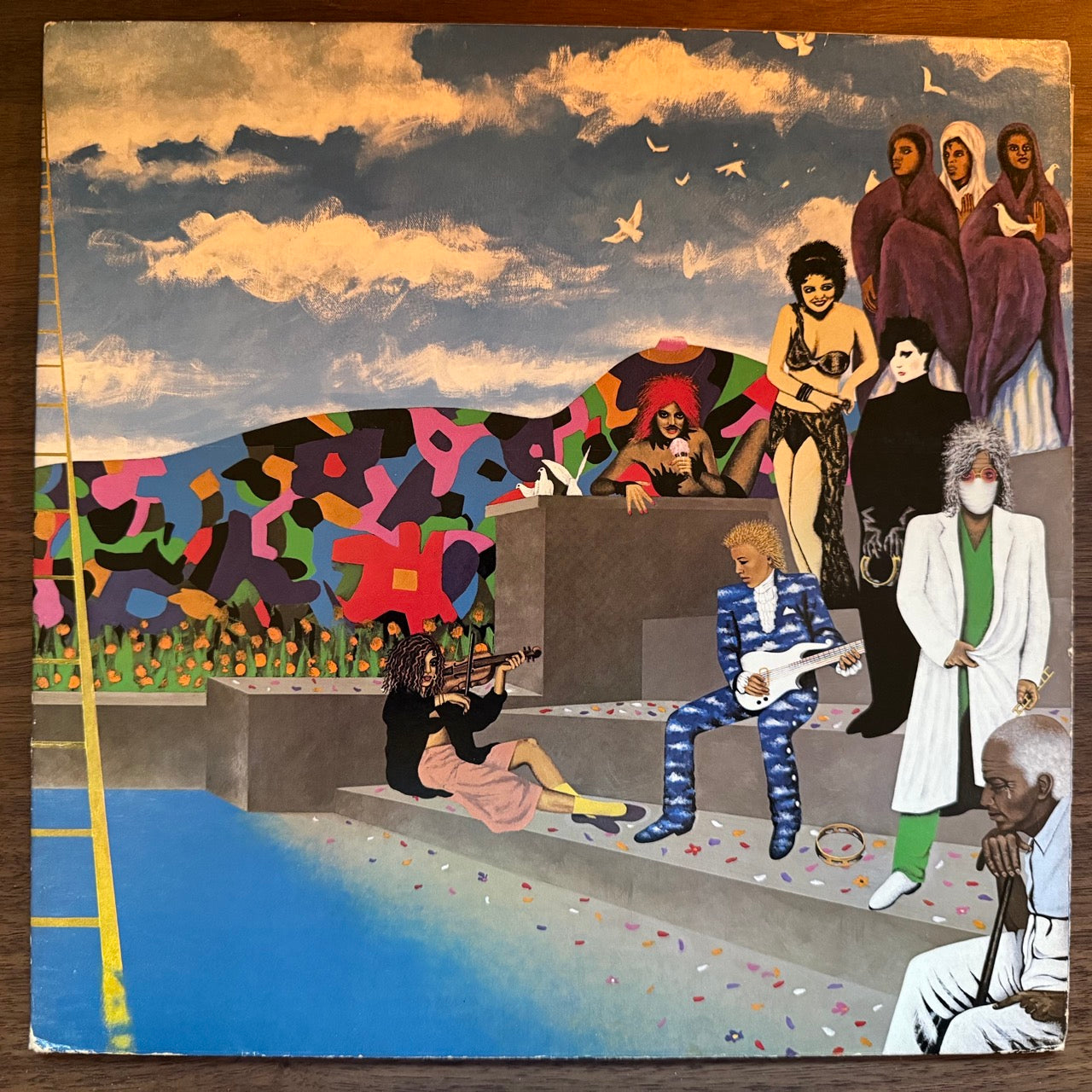Cover of Around the World in a Day by Prince and the Revolution