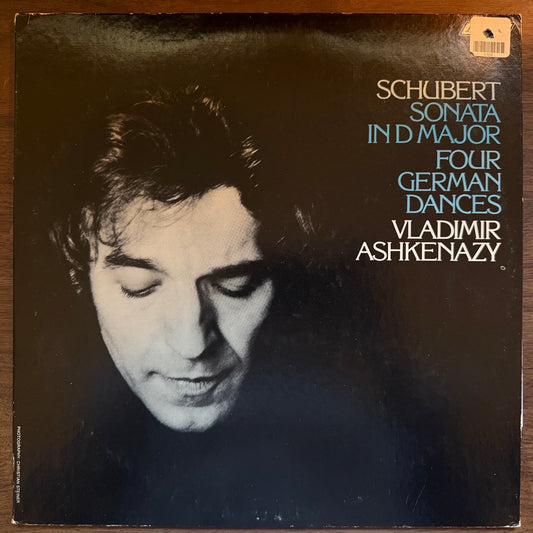 Cover of Schubert: Sonata in D Major / Four German Dances by Vladimir Ashkenazy