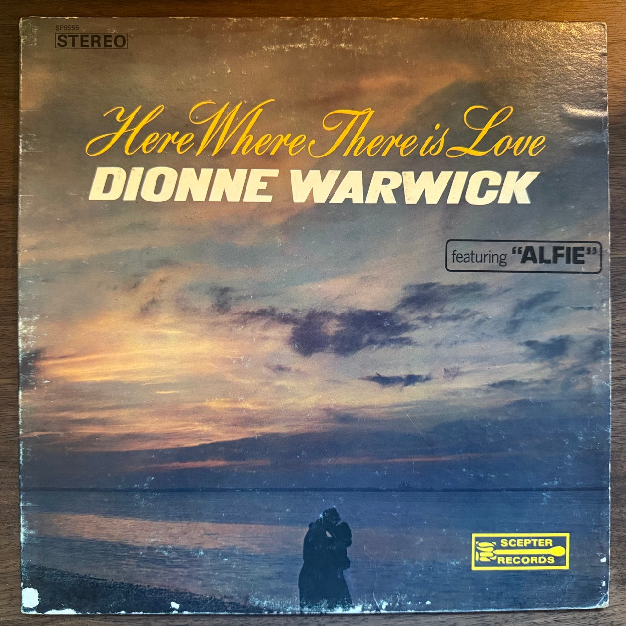 Cover of Here Where There Is Love by Dionne Warwick