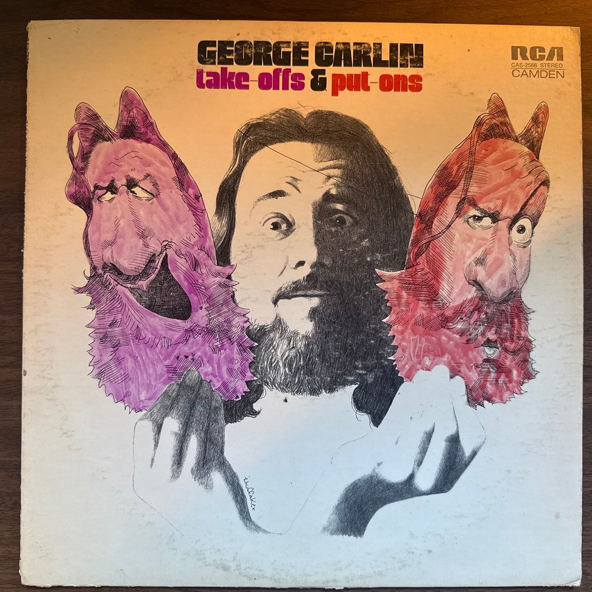 Cover of Take-Offs &amp; Put-Ons by George Carlin