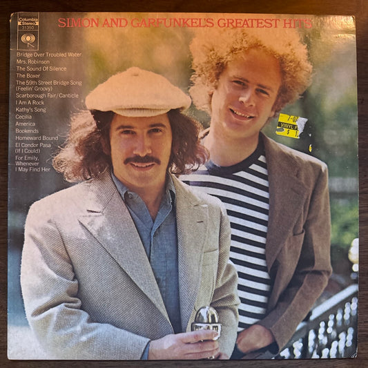 Cover of Greatest Hits by Simon and Garfunkel