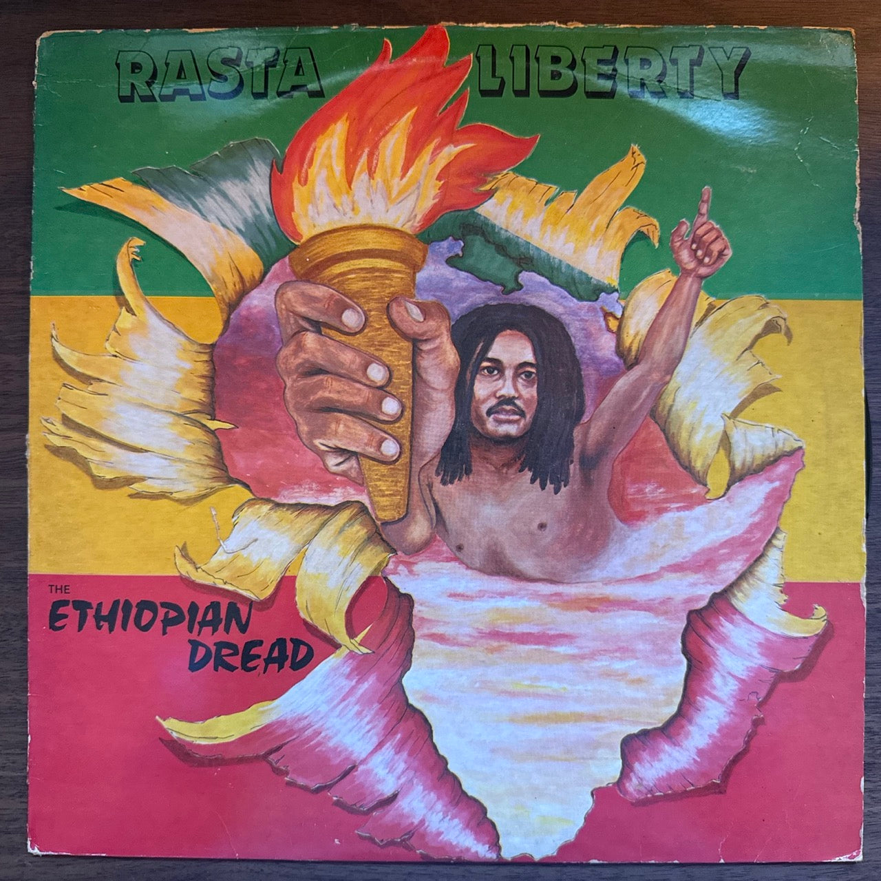 Cover of Rasta Liberty by The Ethiopian Dread
