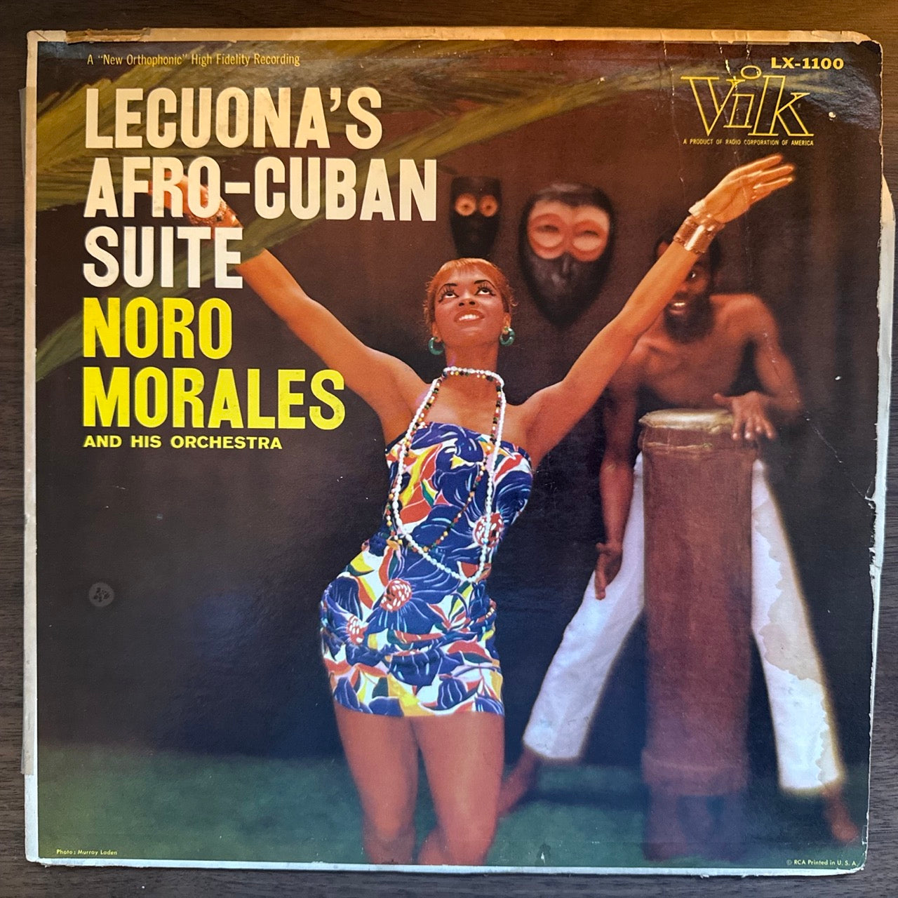 Cover of Lecuona's Afro-Cuban Suite by Noro Morales and His Orchestra