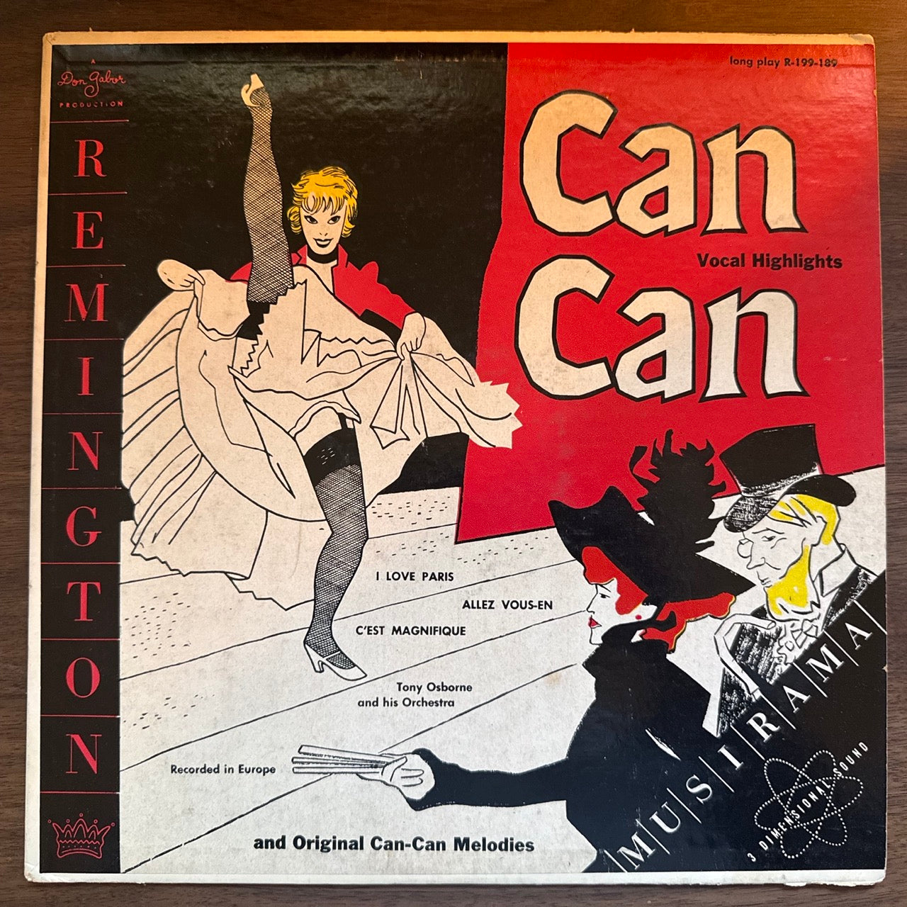 Tony Osborne and his Orchestra - Can Can (Vocal Highlights)