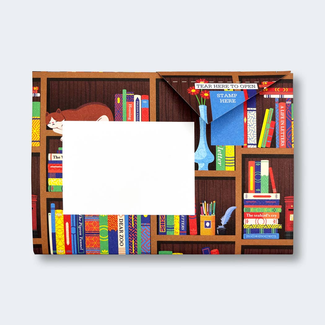 pigeonposted Bookstore Pigeon letter pack