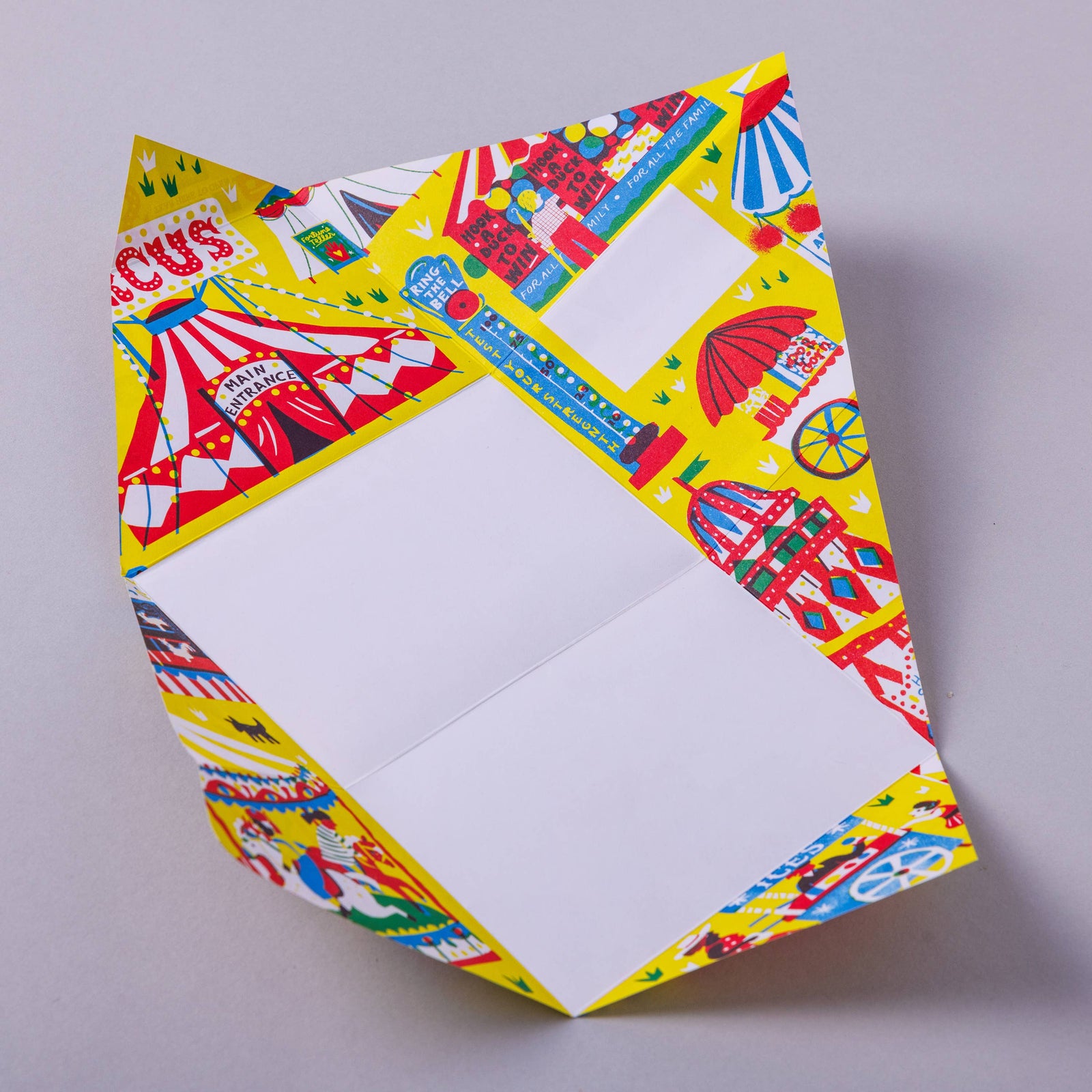 pigeonposted Circus Pigeon letter pack