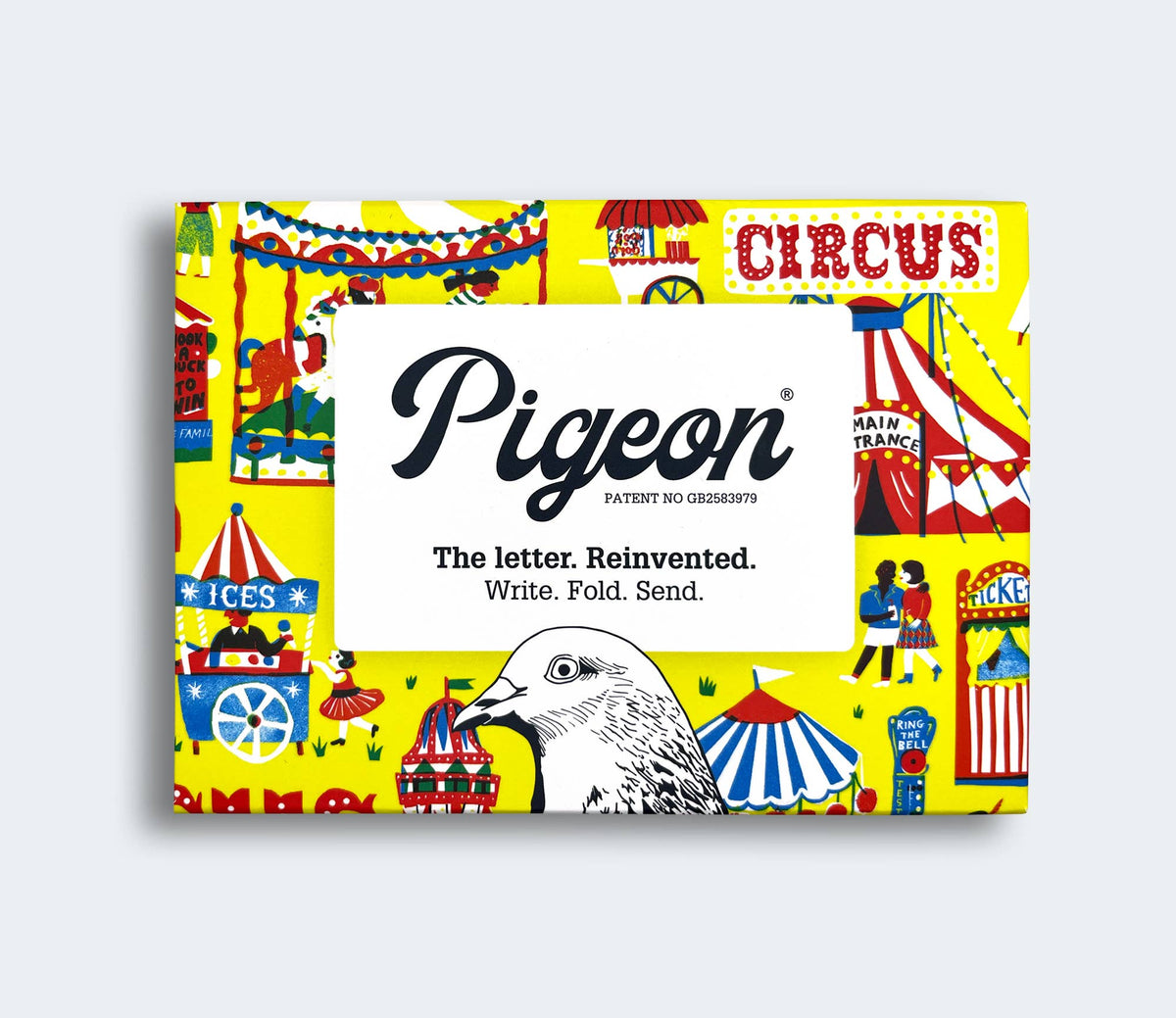 pigeonposted Circus Pigeon letter pack