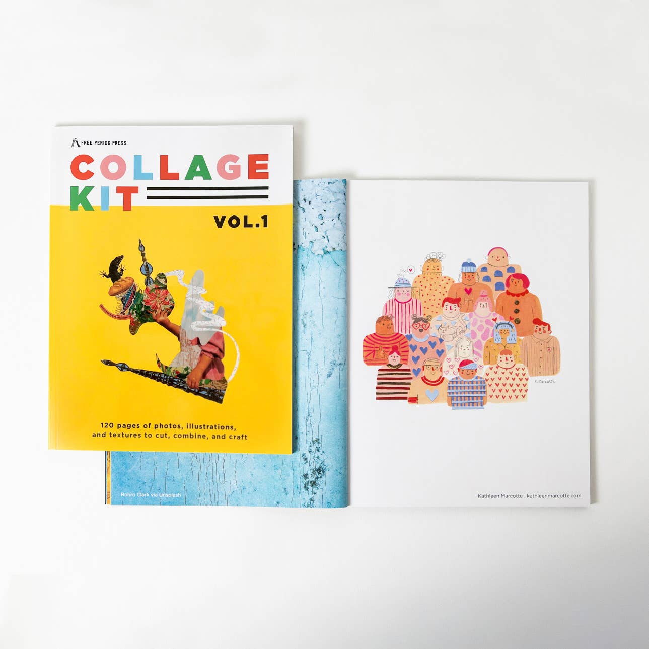 Free Period Press Collage Kit Magazine Vol. 1