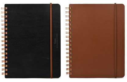 Midori Notebook Black Grain Notebook Midori