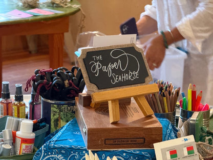 The Paper Seahorse workshop The Wonderment Weekend