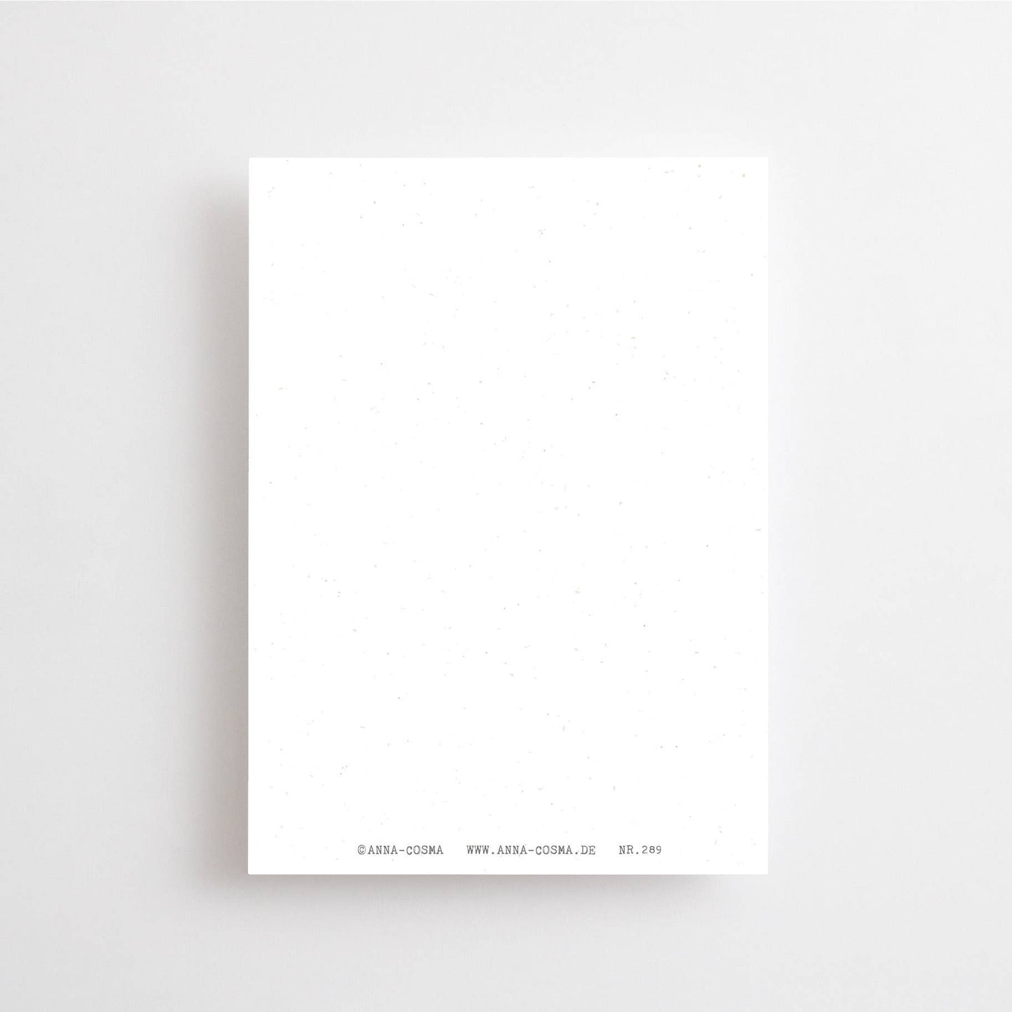 Anna Cosma TIME EXPANDS WHEN WE SLOW DOWN - POSTCARD - BUTTERFLY