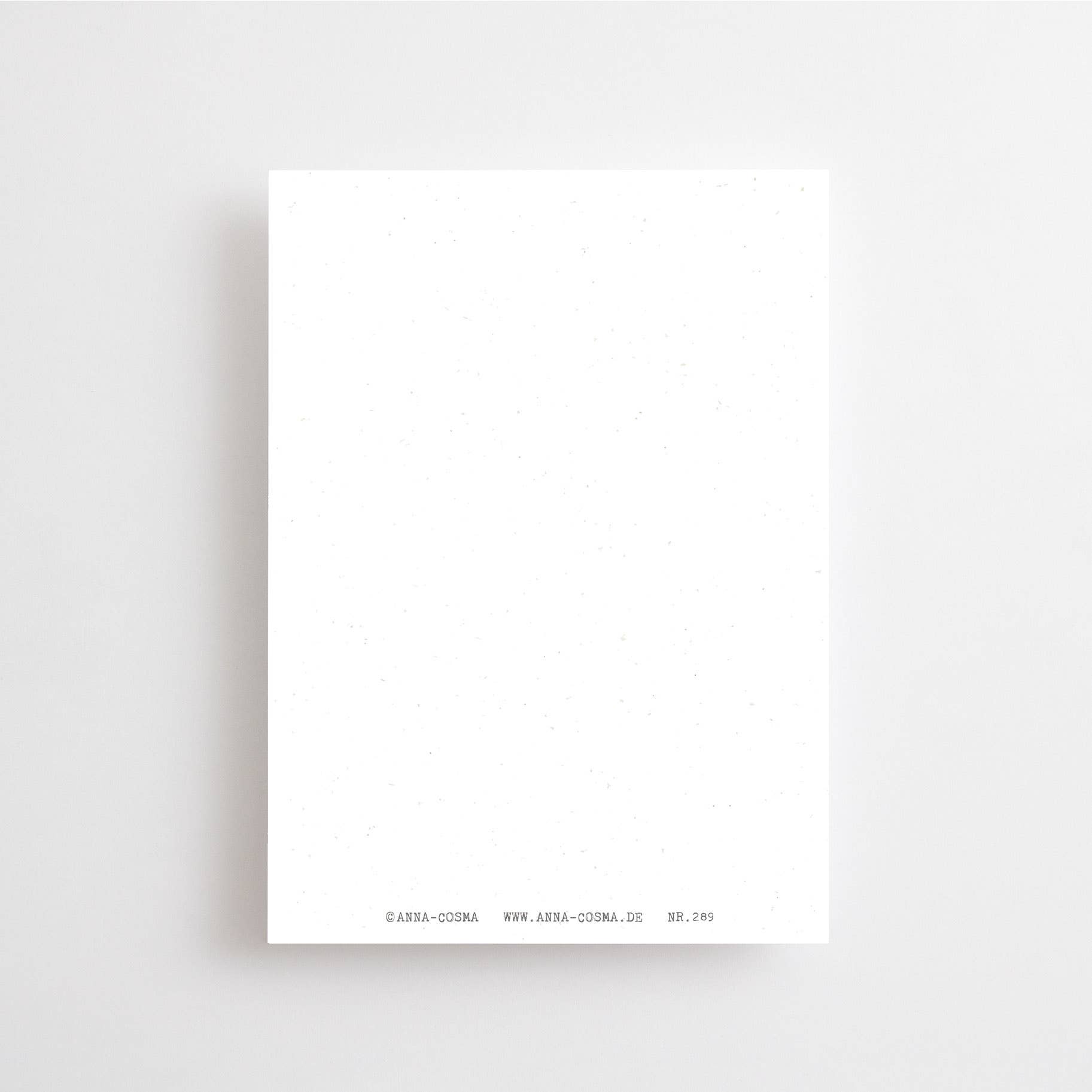 Anna Cosma TIME EXPANDS WHEN WE SLOW DOWN - POSTCARD - BUTTERFLY