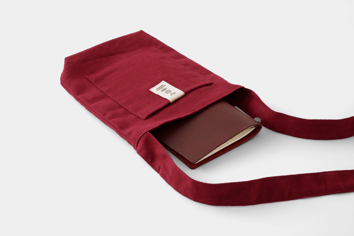Traveler's Company Japan Accessories TRAVELER'S FACTORY Saccoche Red Bag