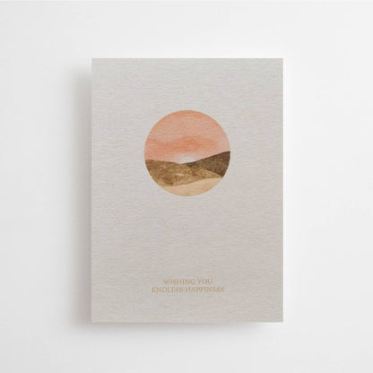 Anna Cosma WISHING YOU ENDLESS HAPPINESS - POSTCARD -