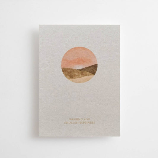 Anna Cosma WISHING YOU ENDLESS HAPPINESS - POSTCARD -