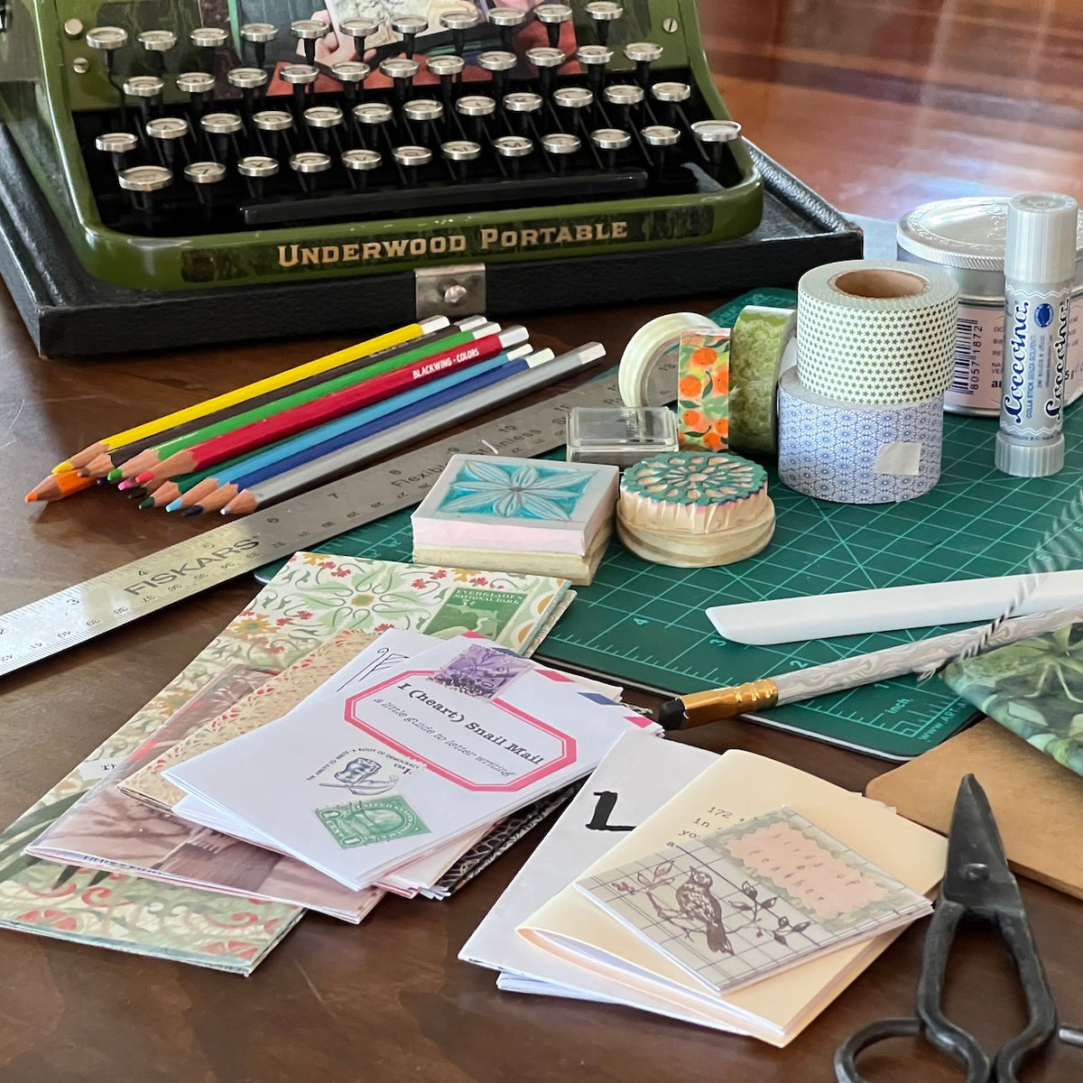 The Paper Seahorse workshop 'Zine Magic