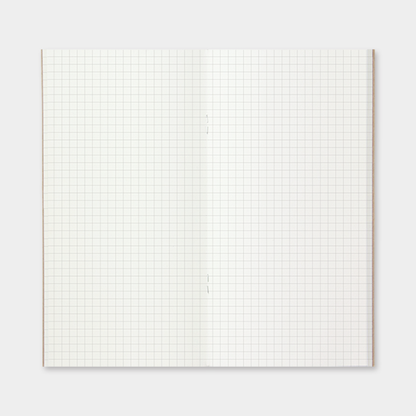 Traveler's Company Japan Midori Traveler's Notebook Refills 002 Traveler's Notebook Regular  - Refill - Grid Notebook