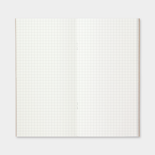 Traveler's Company Japan Midori Traveler's Notebook Refills 002 Traveler's Notebook Regular  - Refill - Grid Notebook