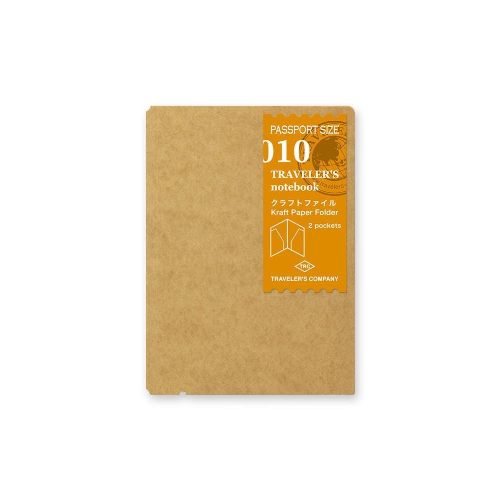 P10 TRAVELER'S Notebook Passport  - Refill - Kraft File