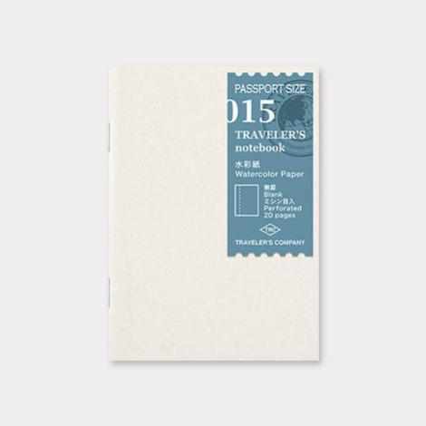 P15 TRAVELER'S Notebook Passport - Refill - Watercolor Paper Notebook