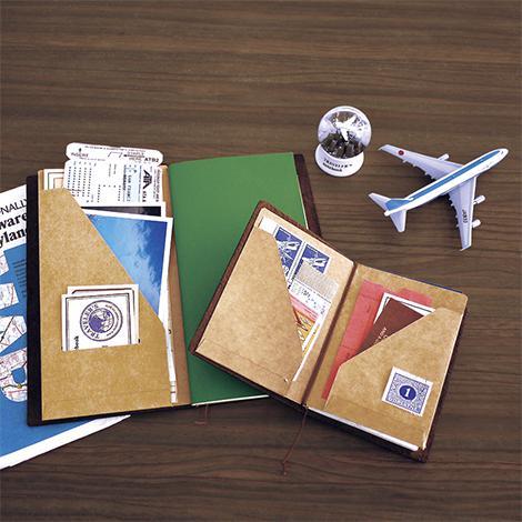 Traveler's Company Japan Midori Traveler's Notebook Refills 020 Traveler's Notebook Regular - Refill - Kraft File