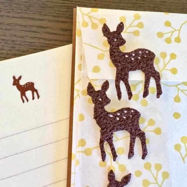 Deer Letter Paper & Envelopes Stationery