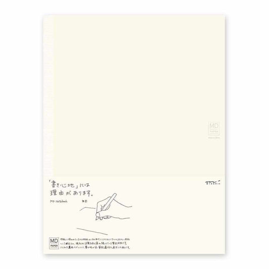 Midori Notebook Blank MD Paper Notebook - A4 Blank