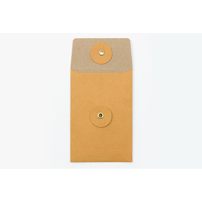 Midori Envelope Midori - Small String Orange Kraft Envelope