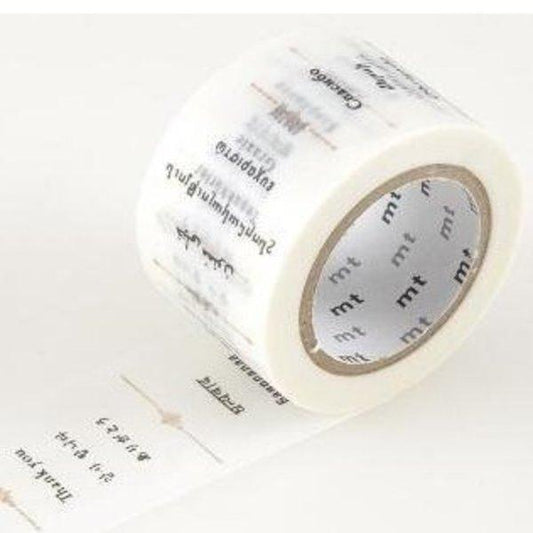 MT Masking Tape Washi Tape MT Tape - "Thank You" in the world