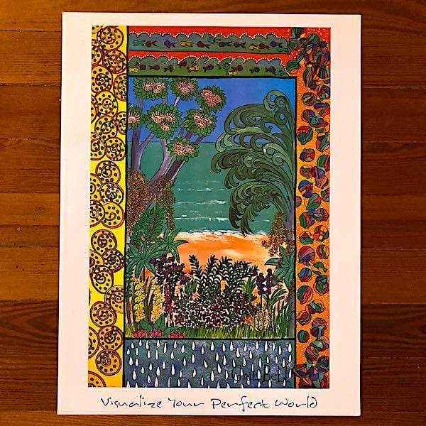 The Paper Seahorse print Paradise The World of Gail Bell Posters