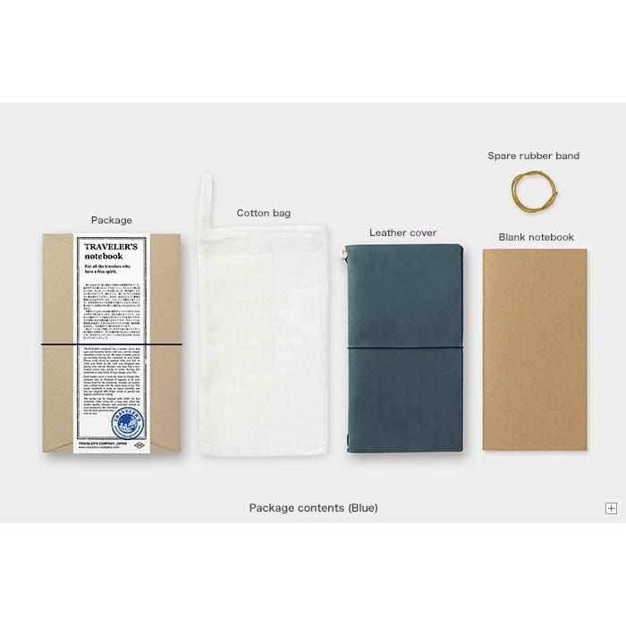 Traveler's Company Japan Traveler's Notebook TRAVELER'S COMPANY Notebook - Blue